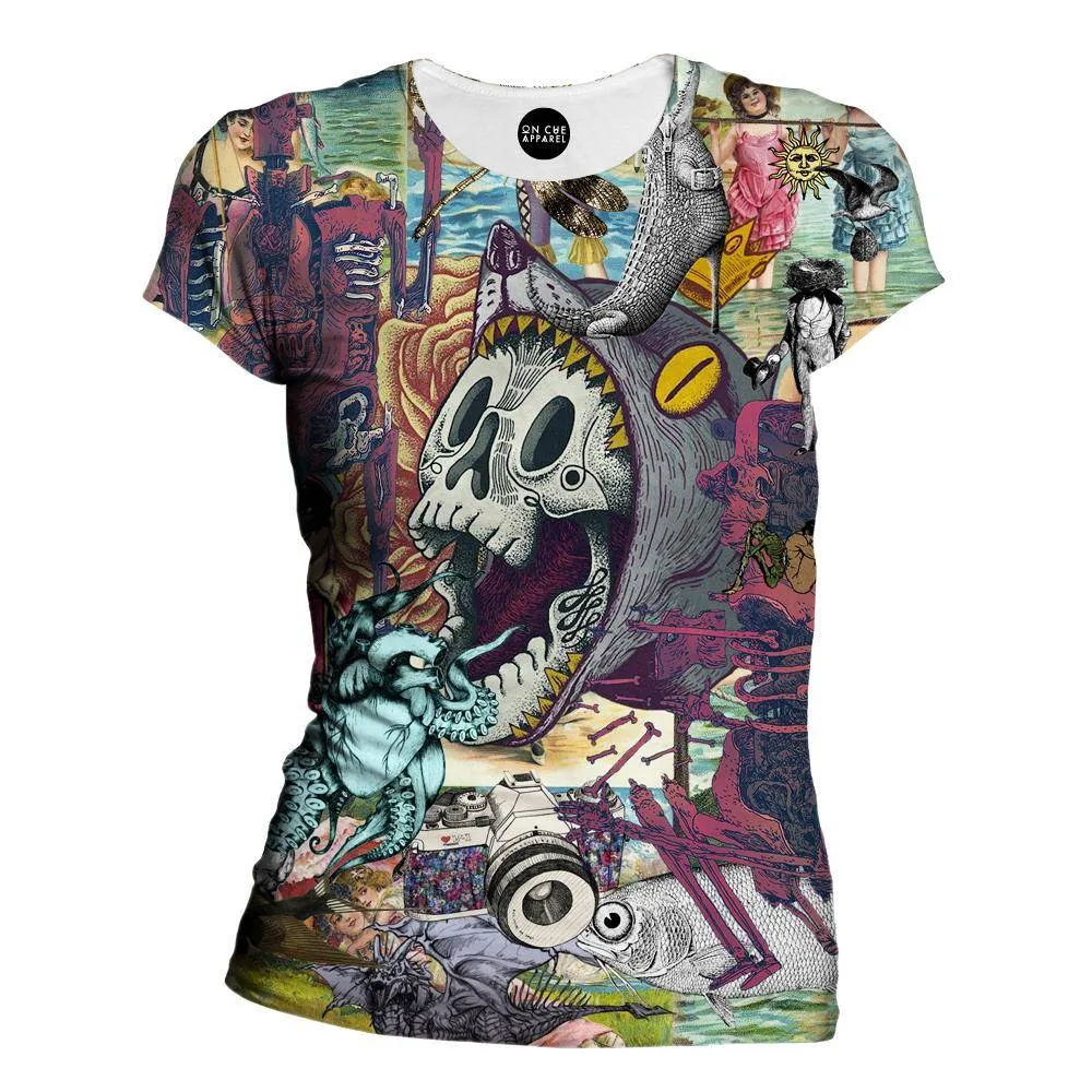 It's Easy To Die Womens T-Shirt