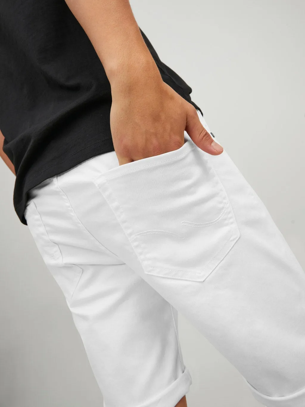Jack Jones Rick Icon Shorts White