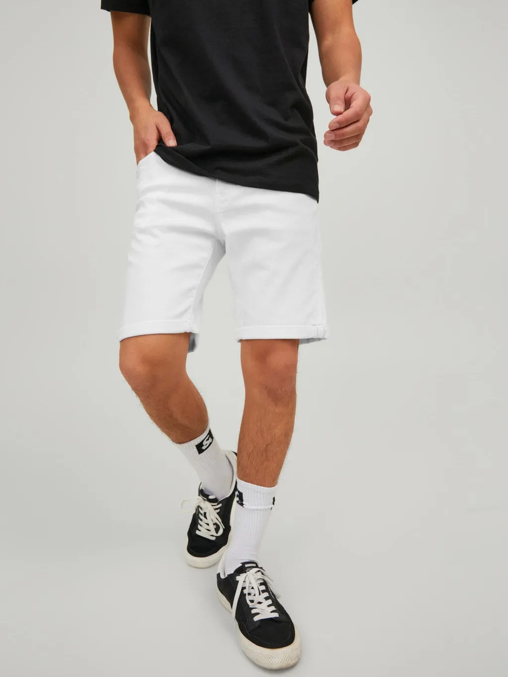 Jack Jones Rick Icon Shorts White