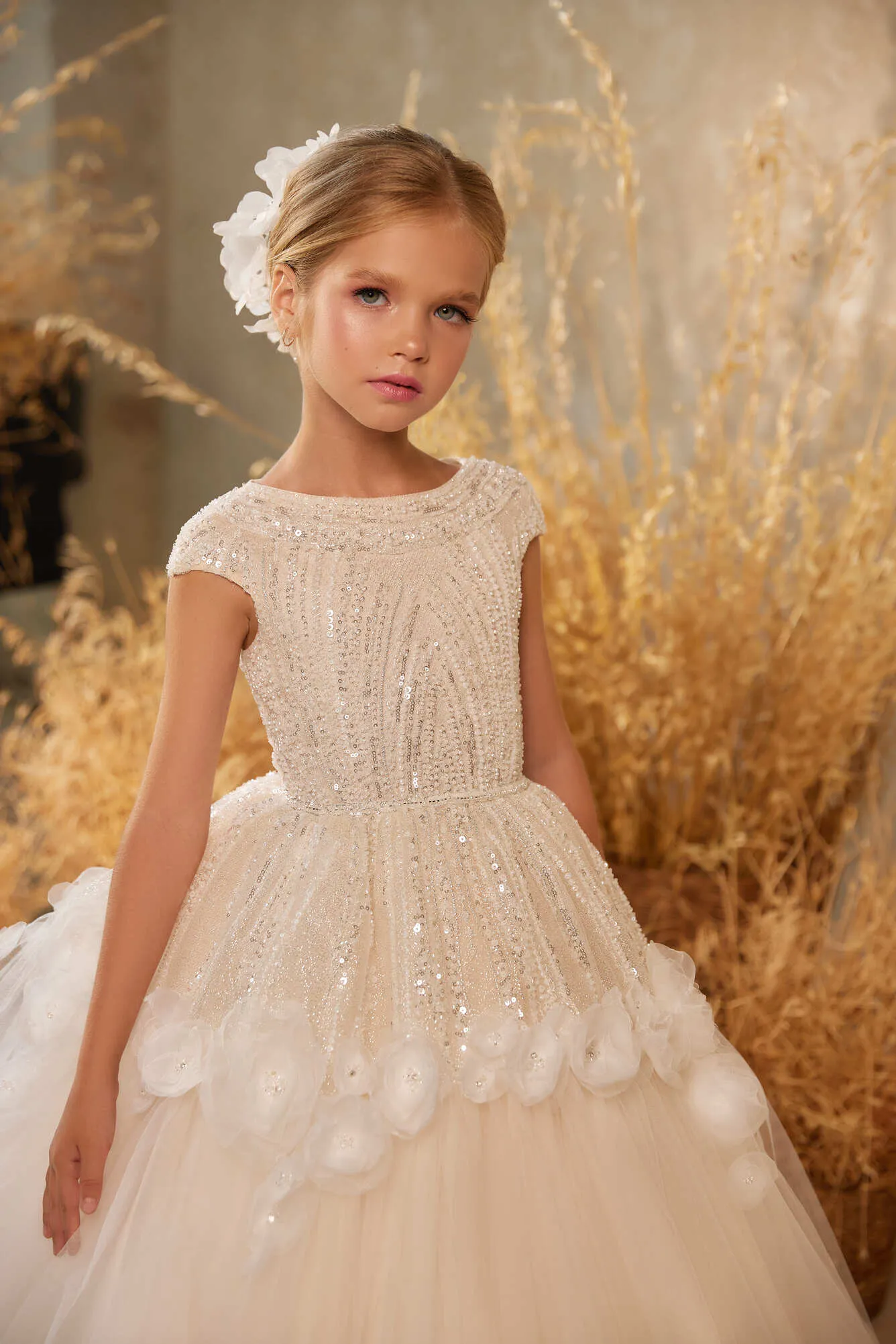 Jasmine Flower Girl Dress