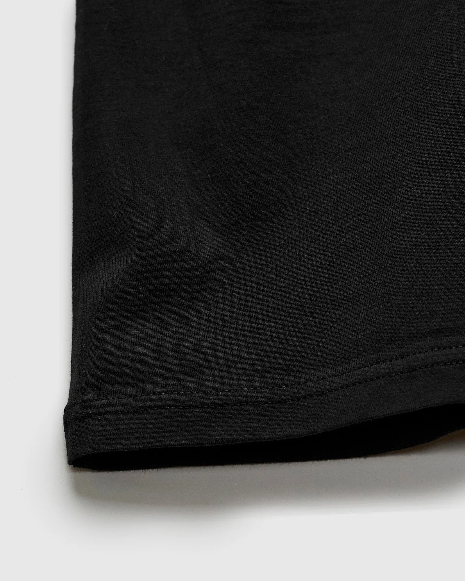 Jersey Regular T-Shirt in Black