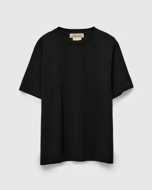 Jersey Regular T-Shirt in Black