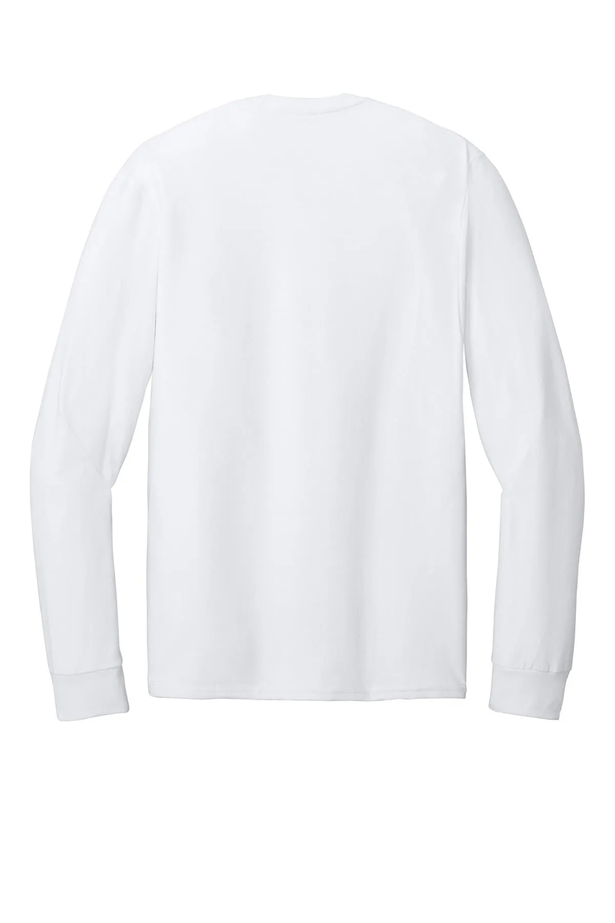 Jerzees Classics Unisex Cotton Long Sleeve T-Shirt 363L White