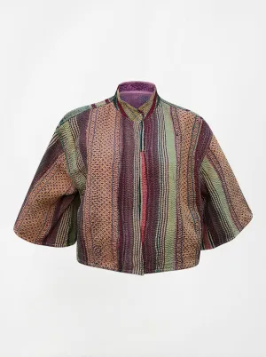 kantha vintage bolero resham (zari)