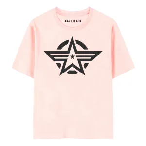 KART BLACK Men's Plus Size Star Printed T-Shirts