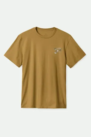 Keller S/S Standard T-Shirt - Dijon Worn Wash