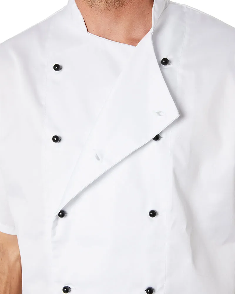 Kent Chefs SS Jacket - White