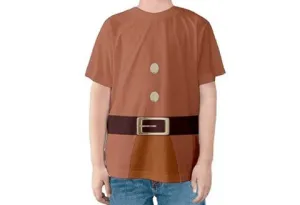 Kids Snow White Dwarfs Sneezy T-Shirt for Boy - Sneezy