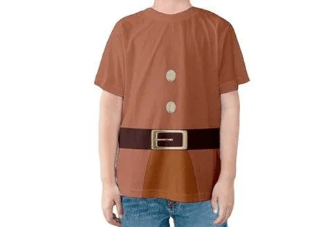 Kids Snow White Dwarfs Sneezy T-Shirt for Boy - Sneezy