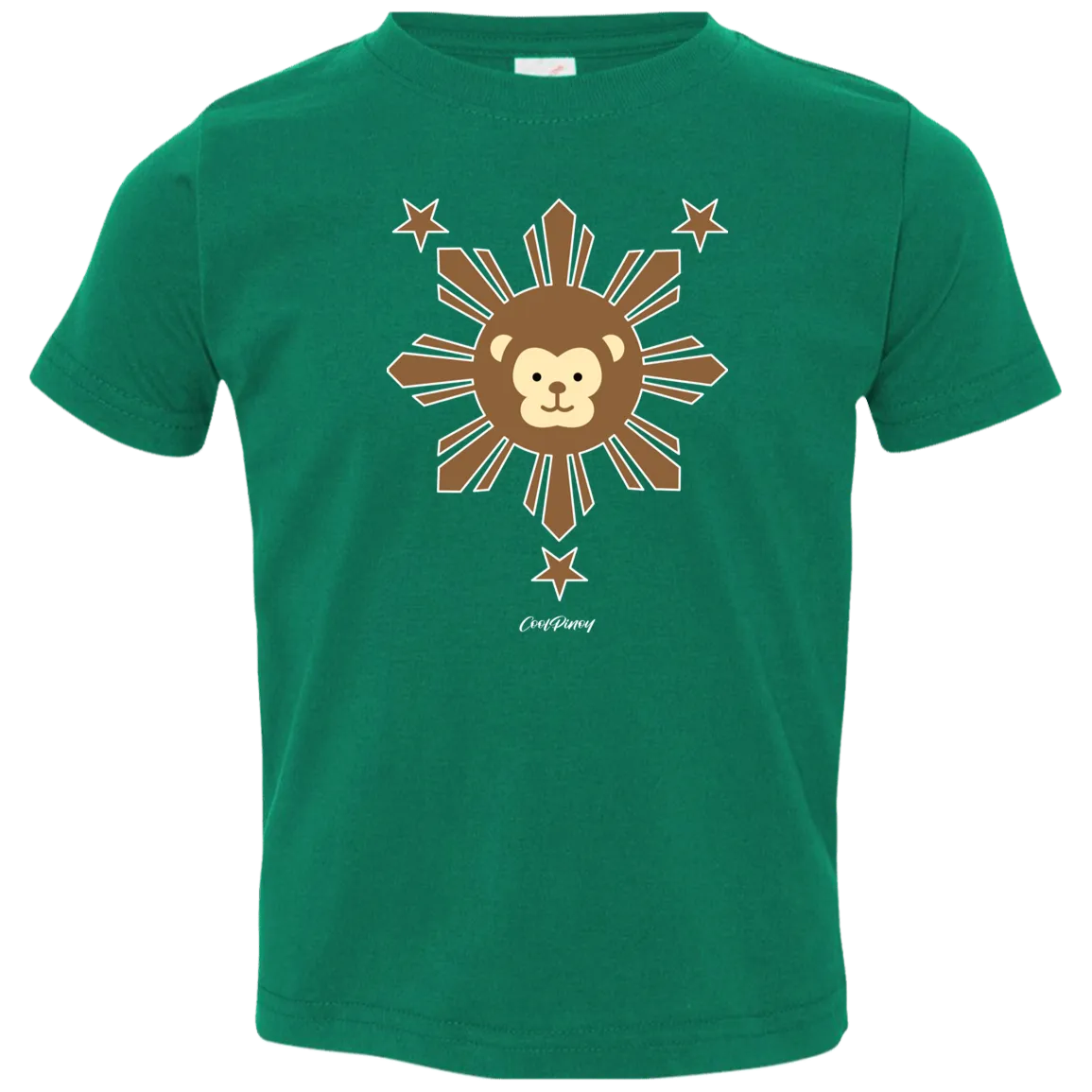 Kids Sun Monkey Toddler Jersey T-Shirt
