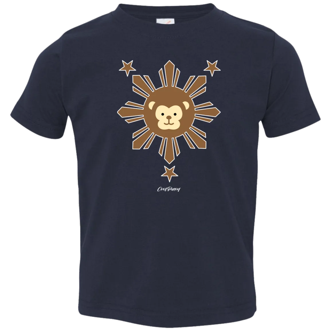 Kids Sun Monkey Toddler Jersey T-Shirt