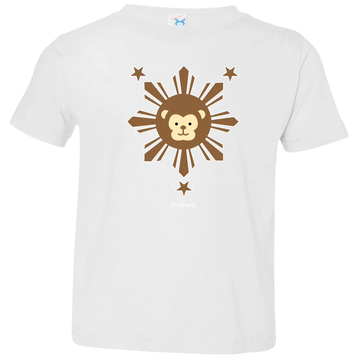 Kids Sun Monkey Toddler Jersey T-Shirt