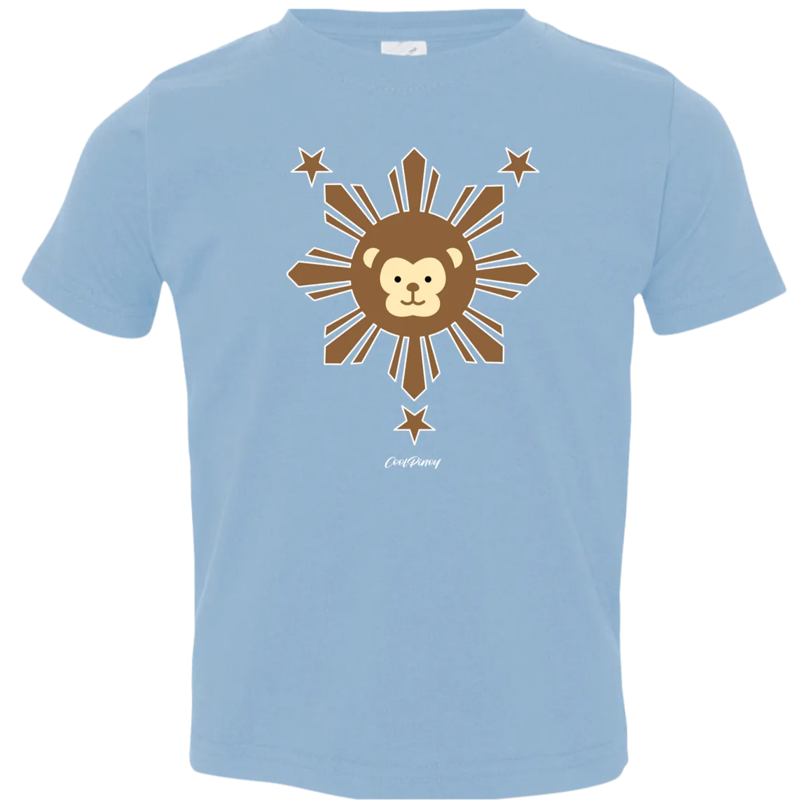 Kids Sun Monkey Toddler Jersey T-Shirt