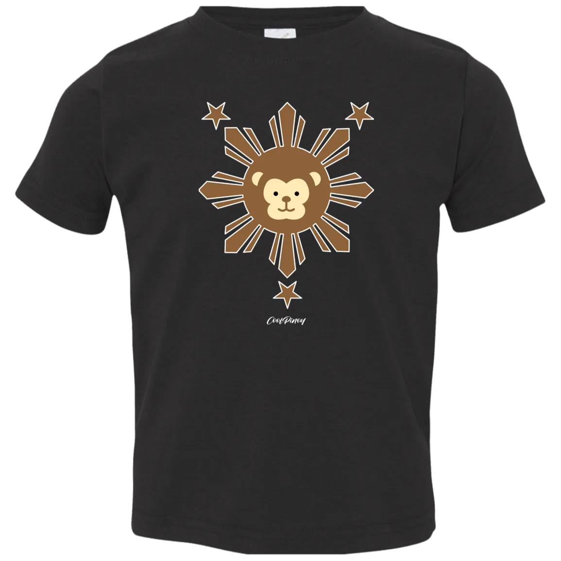 Kids Sun Monkey Toddler Jersey T-Shirt