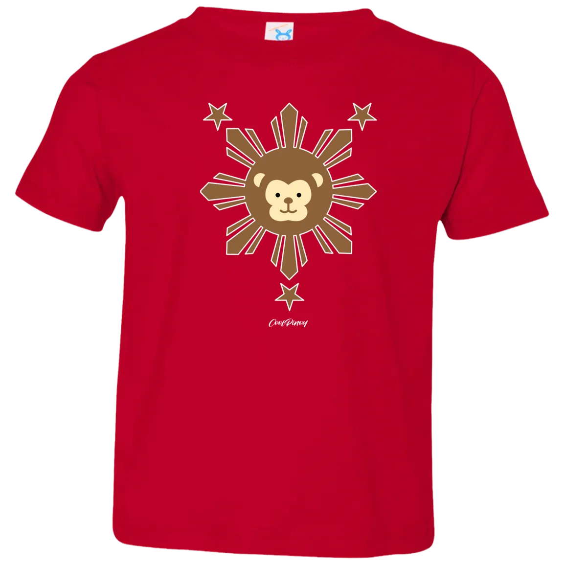 Kids Sun Monkey Toddler Jersey T-Shirt