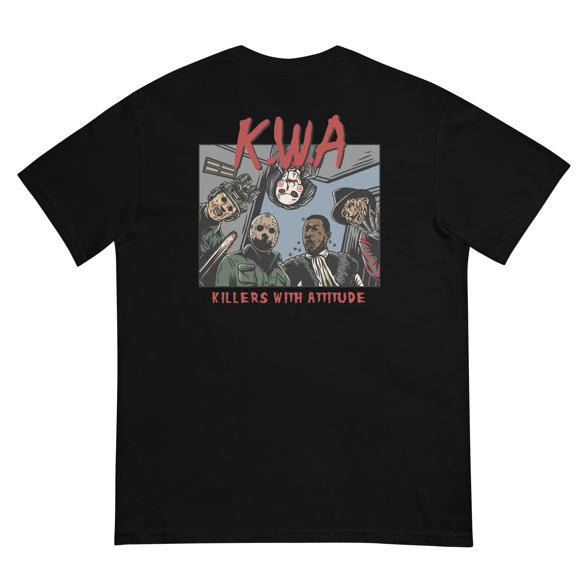 Killers With Attitude Halloween  heavyweight Tee