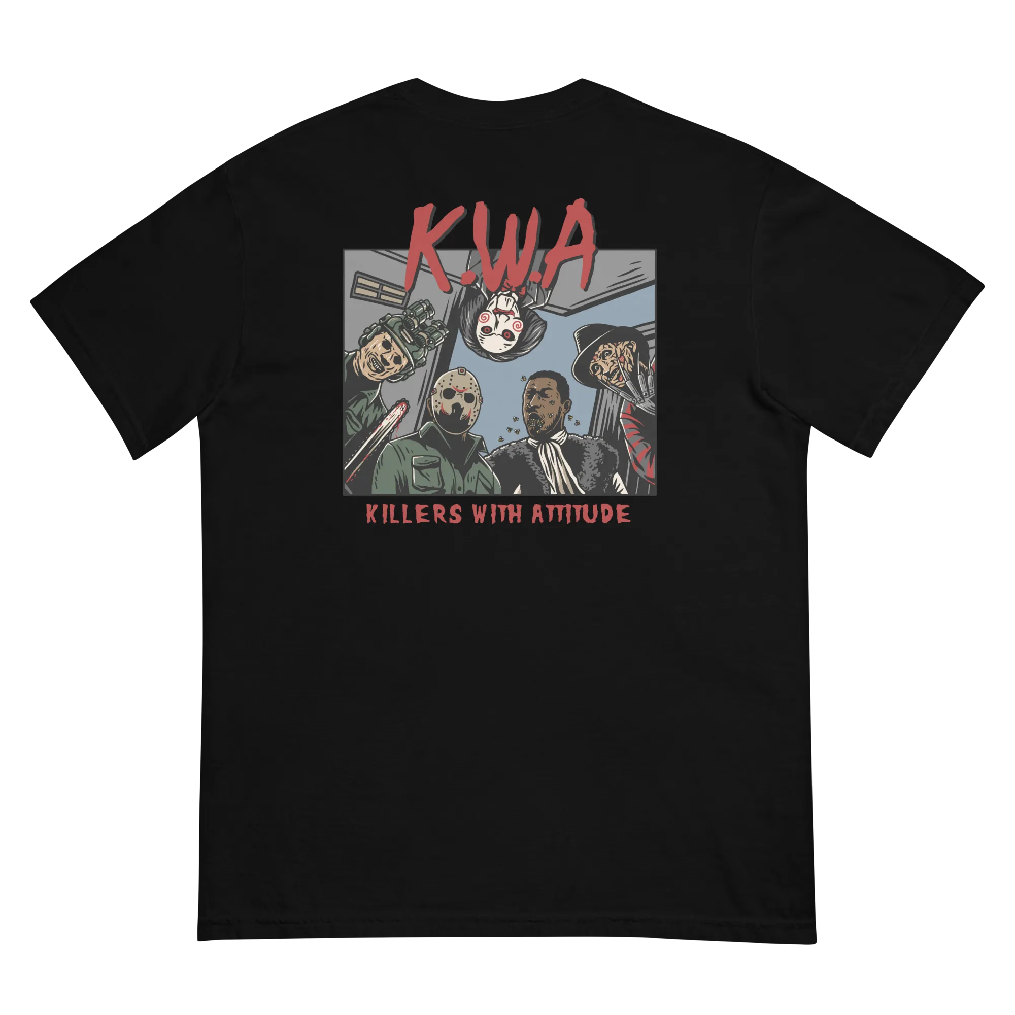 Killers With Attitude Halloween  heavyweight Tee