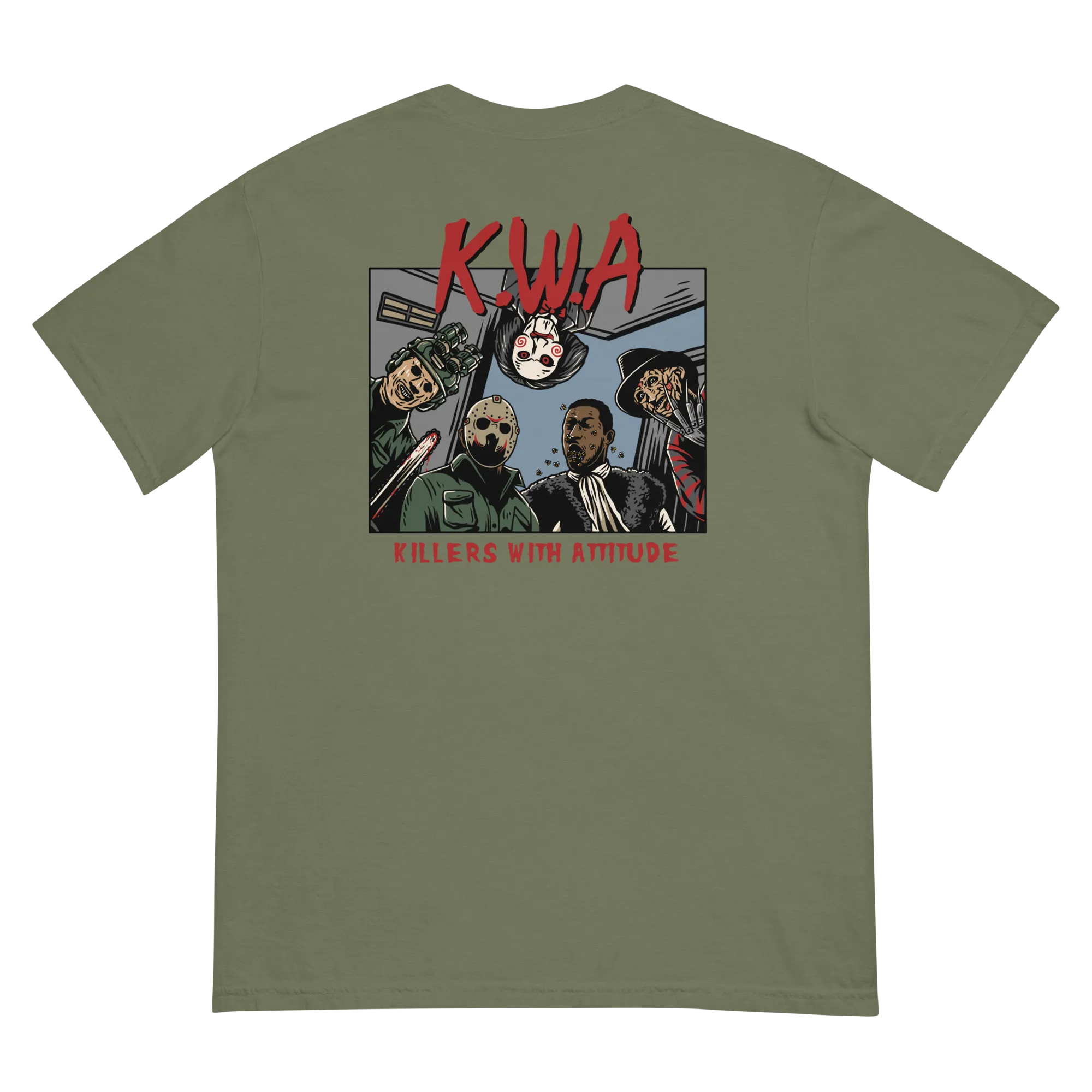 Killers With Attitude Halloween  heavyweight Tee