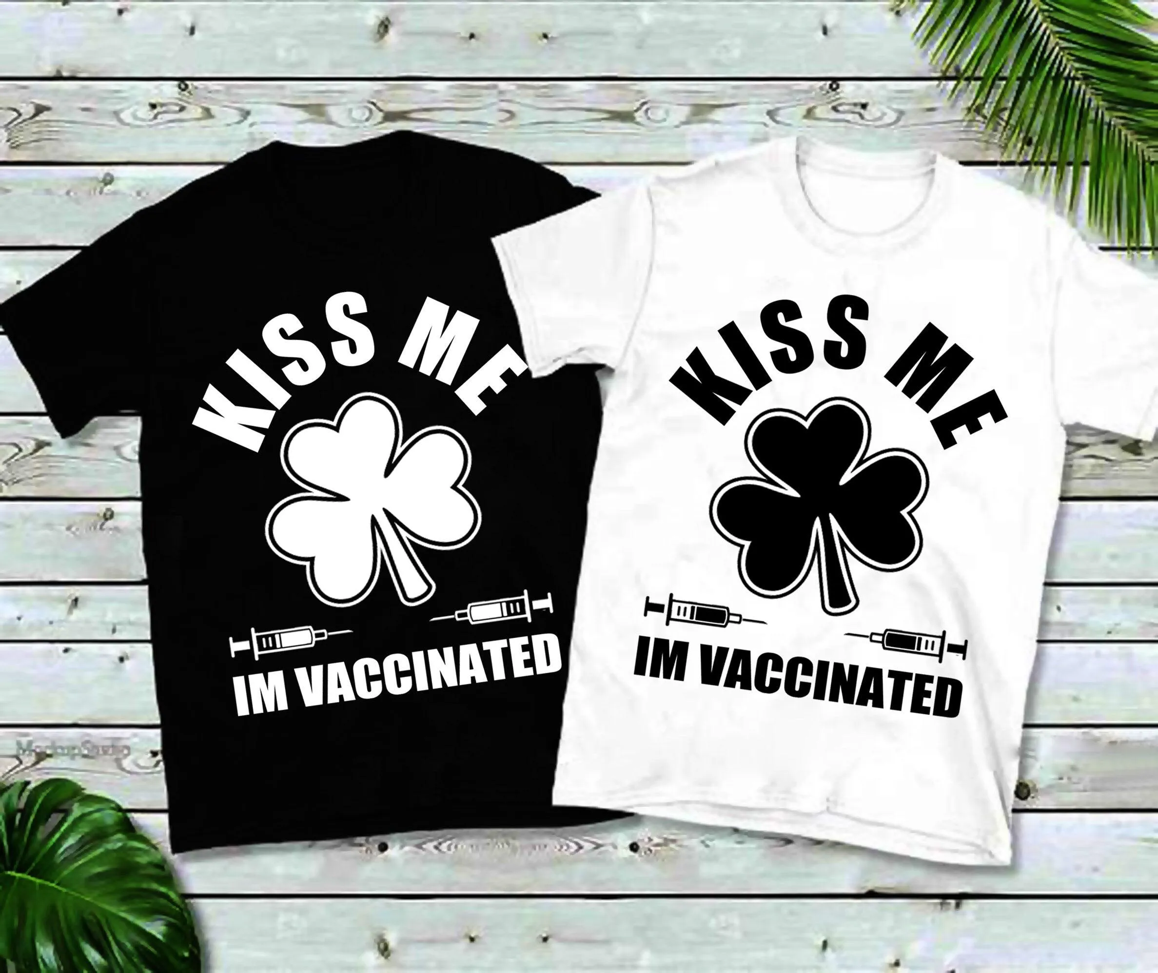 Kiss Me Im Vaccinated T-Shirts,Pro Vaccine,Pro Science, Retro, Funny Vaccine  Vaccination Shirt, Hug Me I Am Vaccinated, Vaccine Awareness,