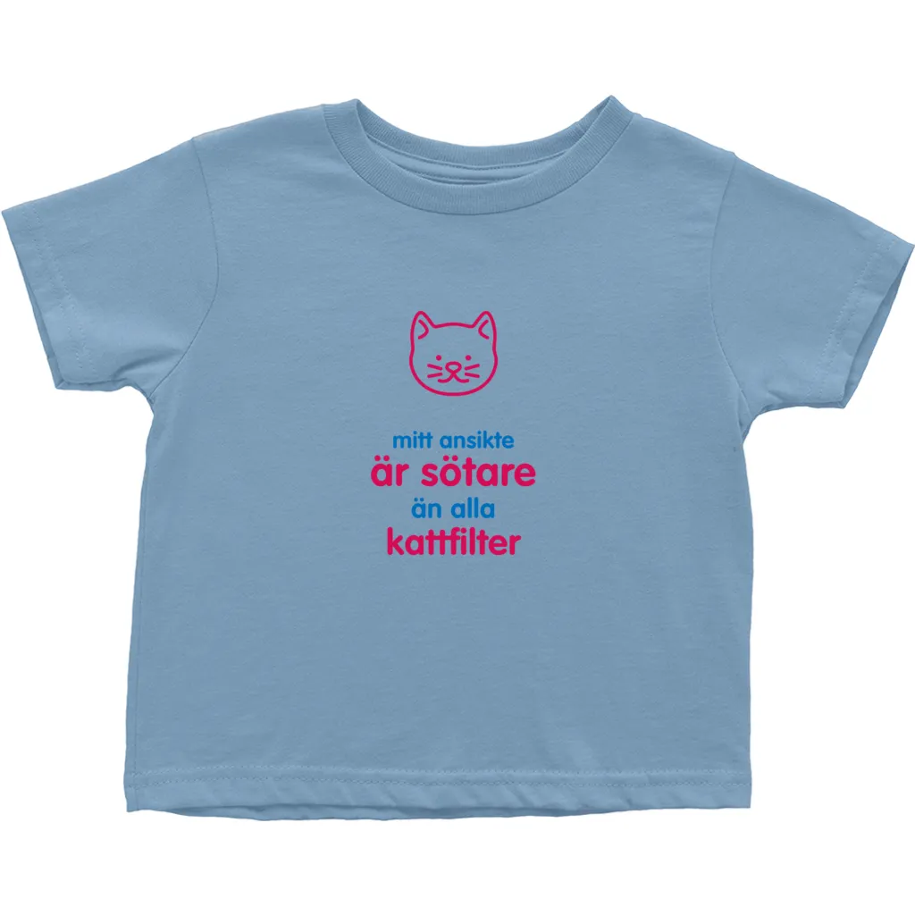 Kitty Toddler T-Shirts (Swedish)