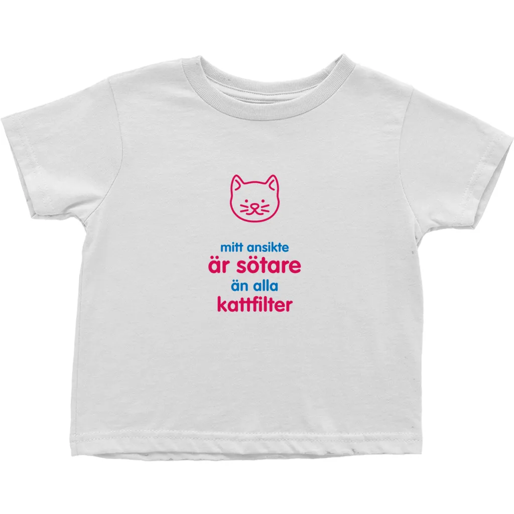 Kitty Toddler T-Shirts (Swedish)