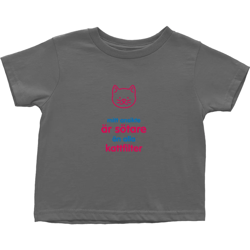 Kitty Toddler T-Shirts (Swedish)