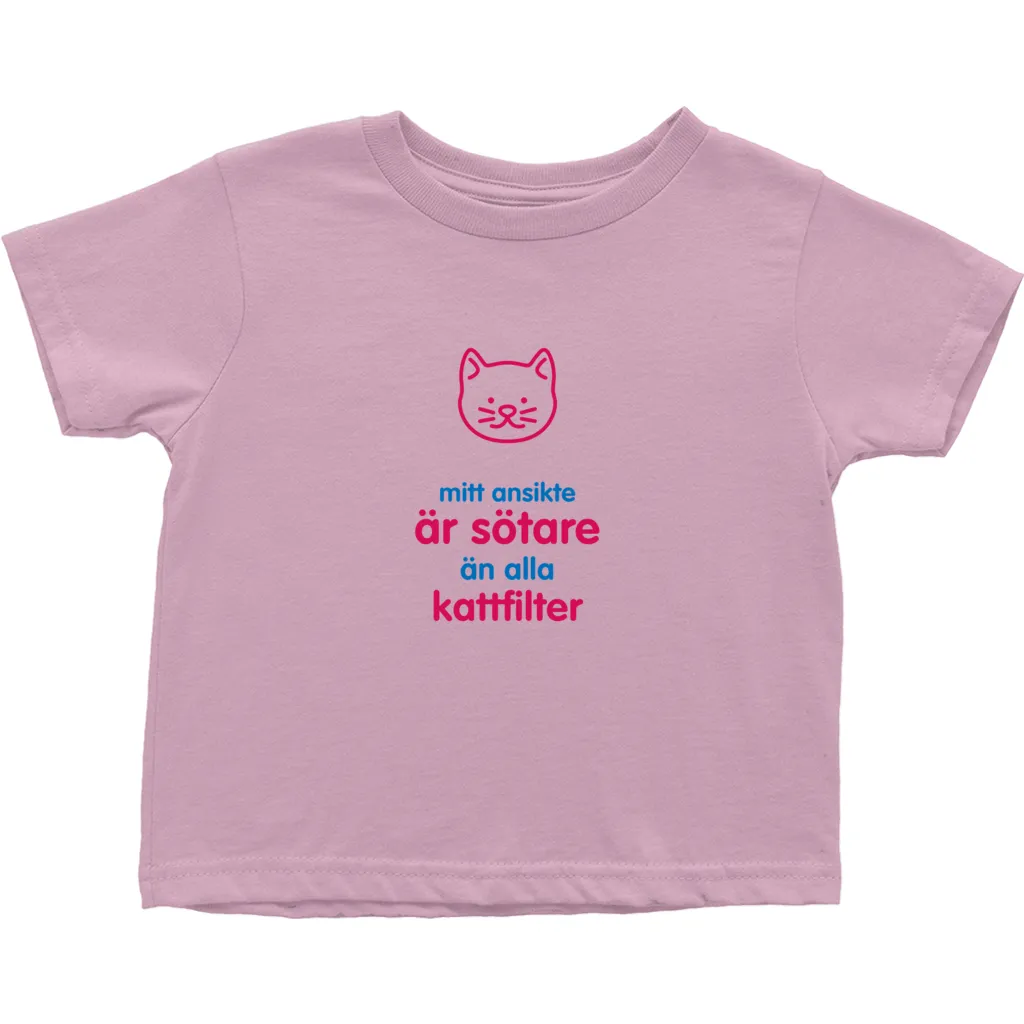 Kitty Toddler T-Shirts (Swedish)