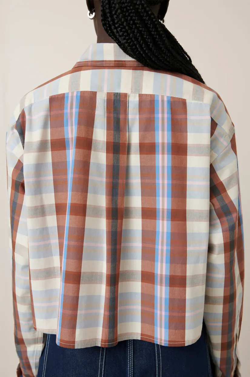 Kowtow Lauren Shirt - Terra Check