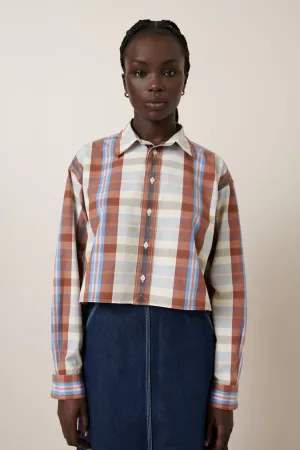 Kowtow Lauren Shirt - Terra Check