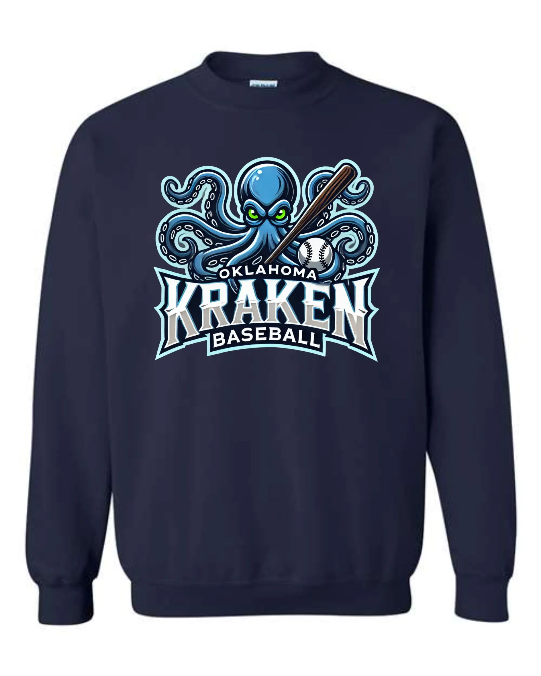 Kraken Full Logo NAVY Shirts