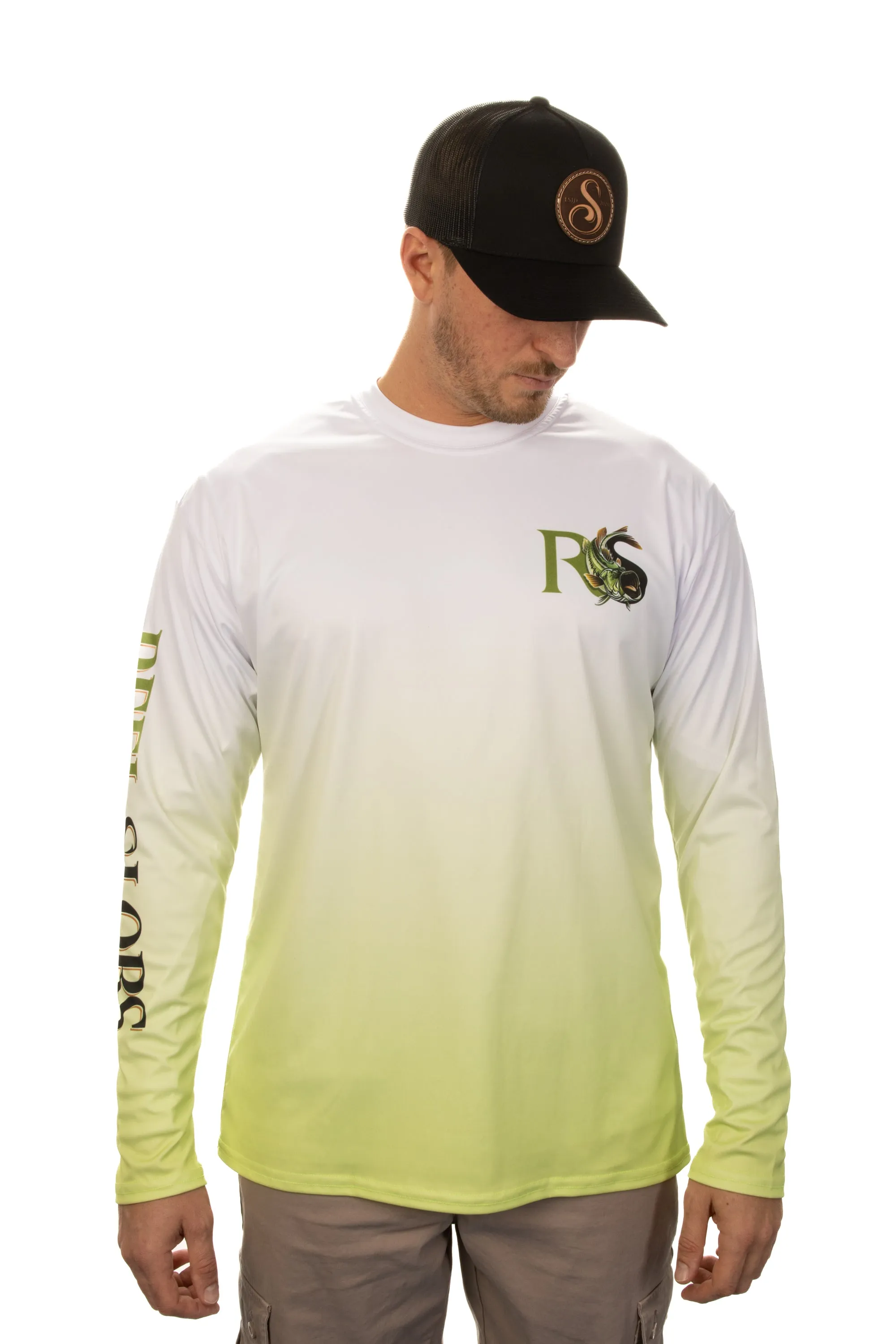 Large Mouth Long Sleeve Fade