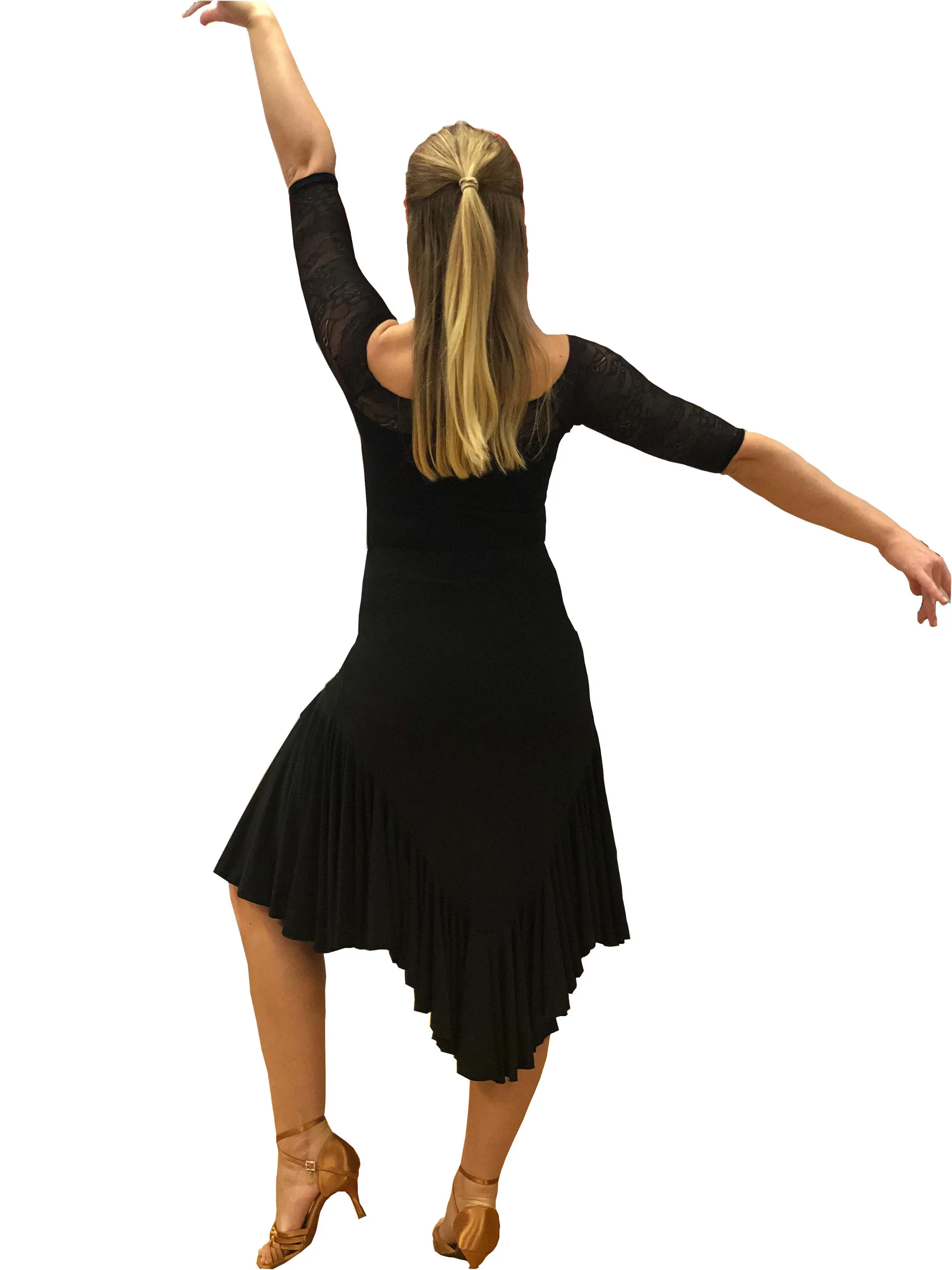 Latin Skirt - Rose