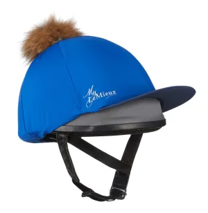 LeMieux Benetton Blue  Pom Pom Hat Silk