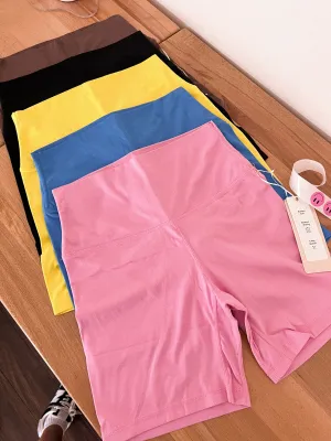 Lemonade Super Stretch Biker Shorts (4 COLORS)