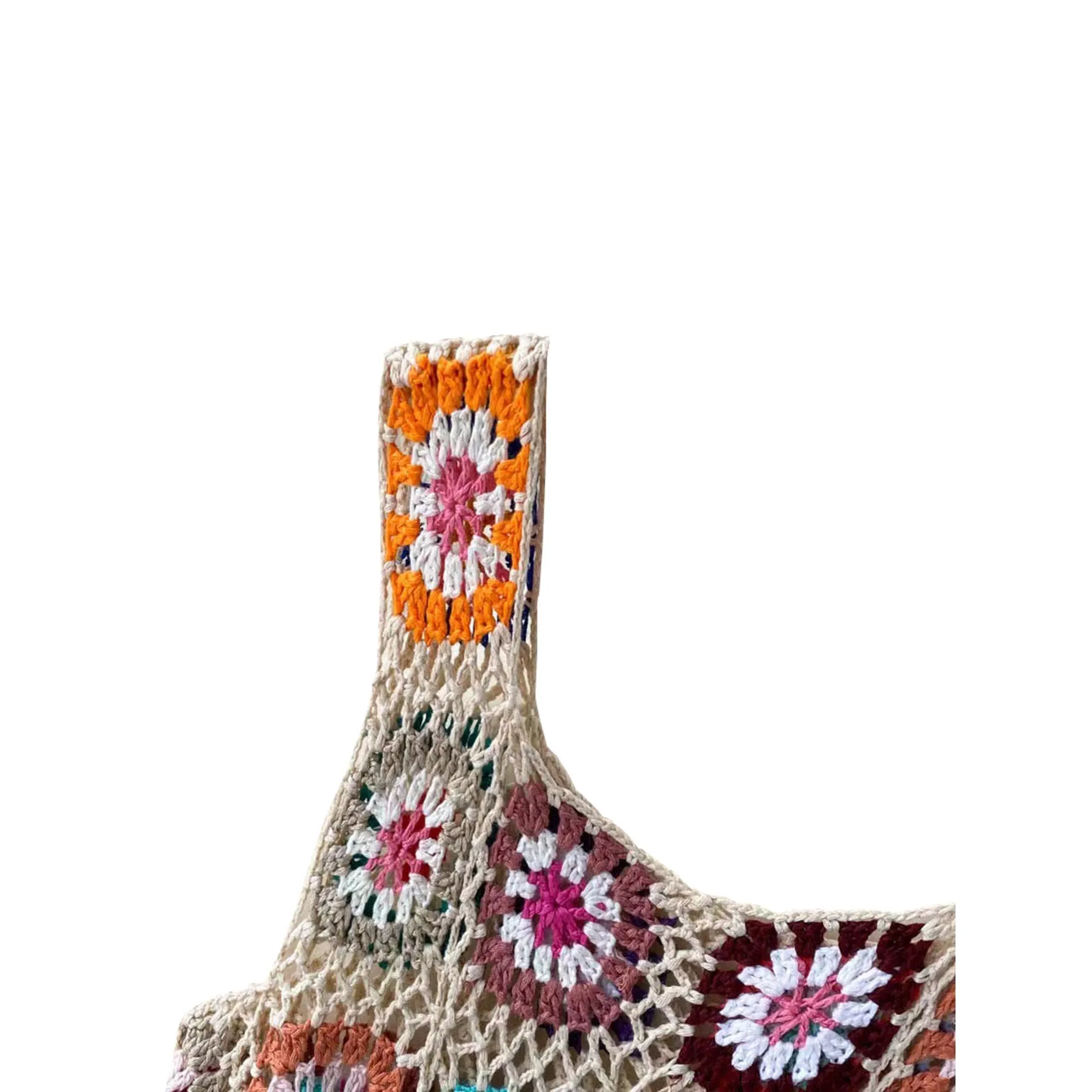Lieserram Crochet Tasseled Dress