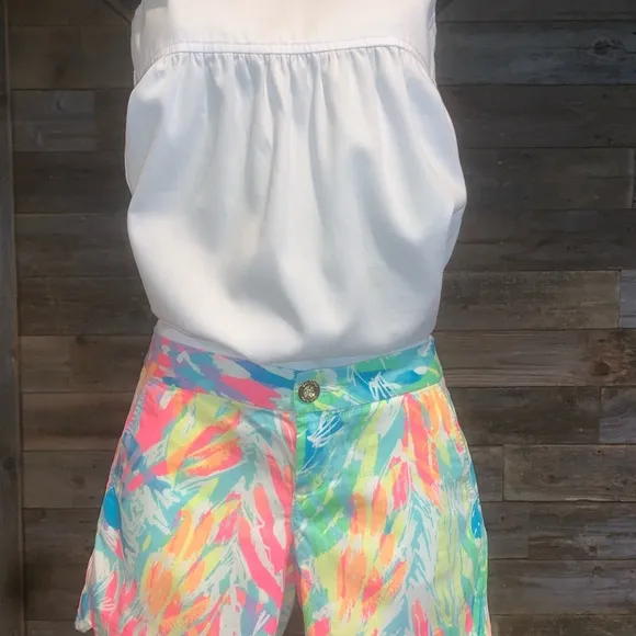 Lilly Pulitzer Buttercup Shorts Size 0