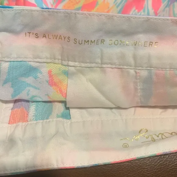 Lilly Pulitzer Buttercup Shorts Size 0