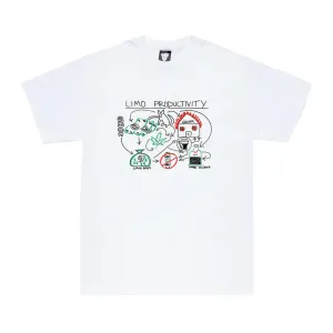 Limosine 'Productivity' T-Shirt (White)