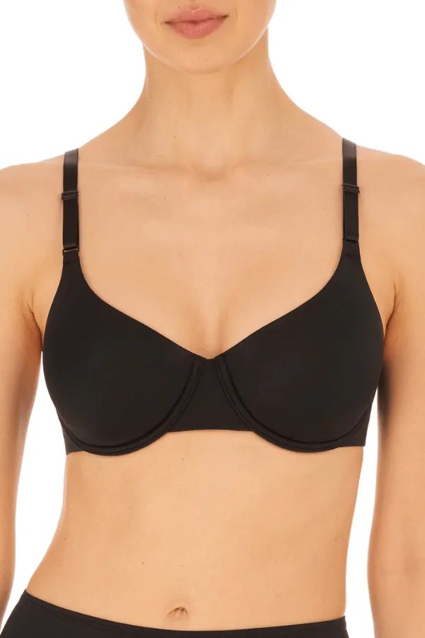 Liquid Full Fit Contour Underwire Bra - Black