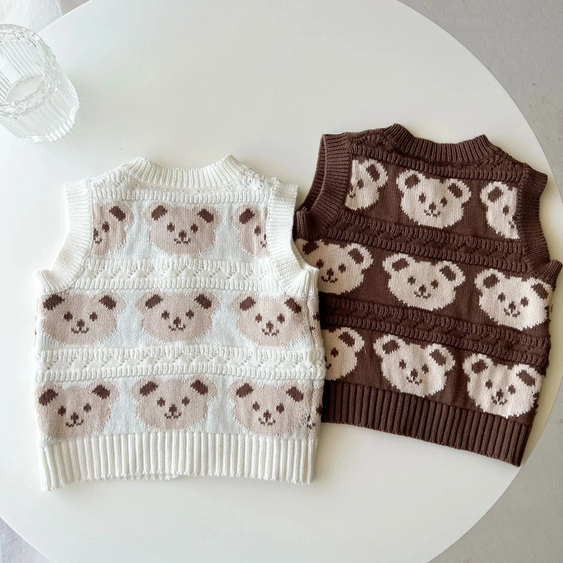 Little Bear Knitted Vest