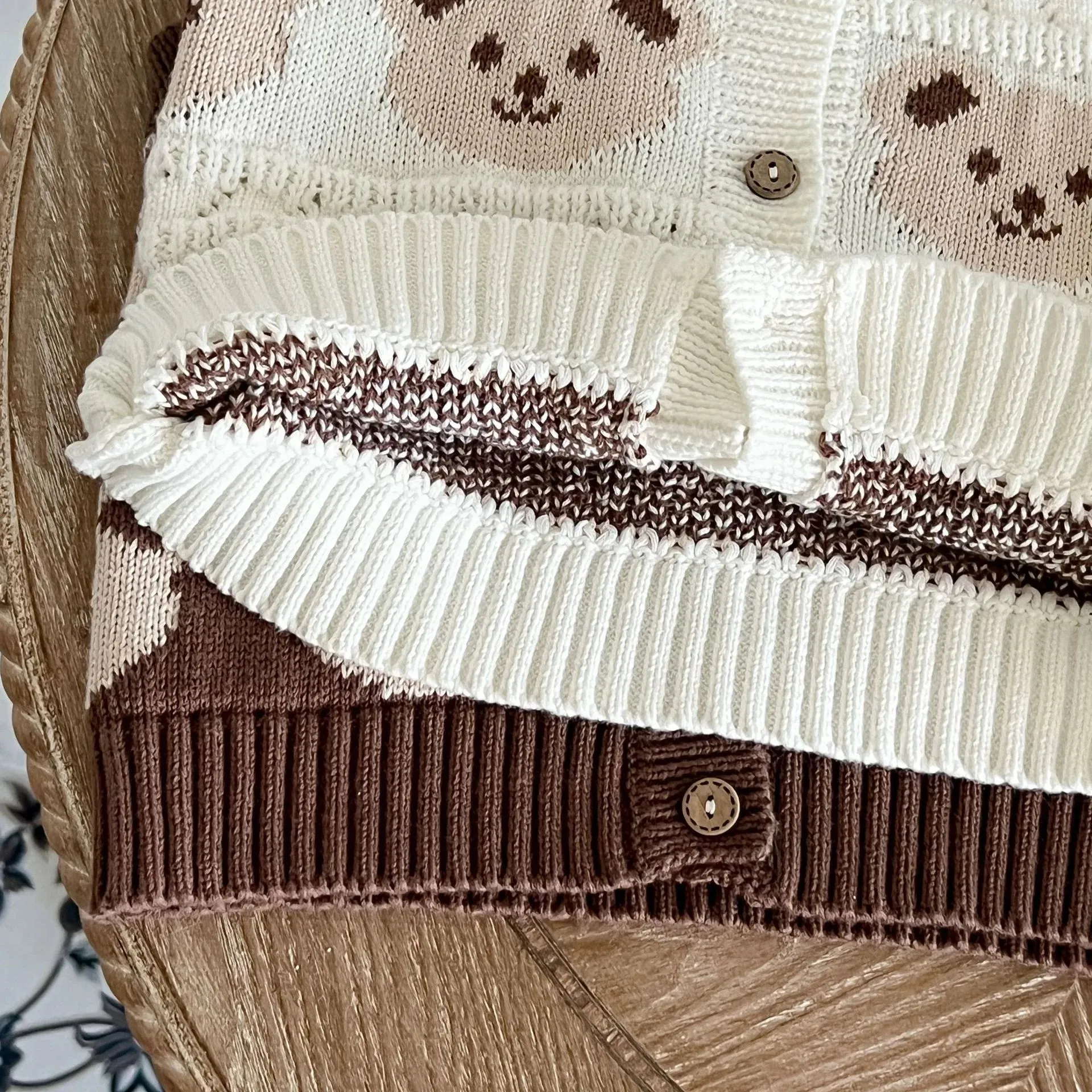 Little Bear Knitted Vest