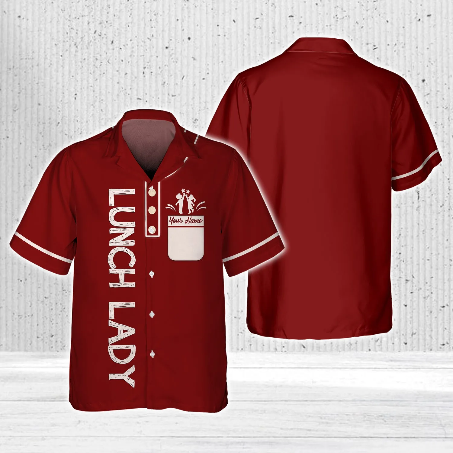 Livin' That Preschool Life-Personalized Shirt - Teacher Graphic Design 3D Printed Shirts (Non Workwear)