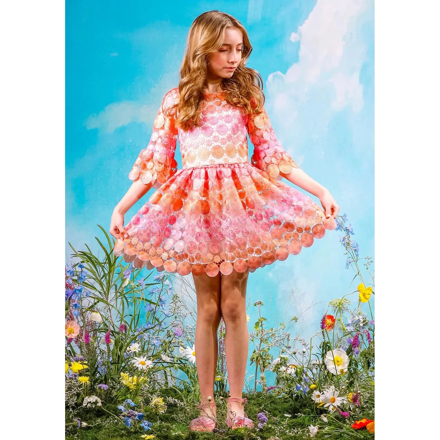 Louise Embroidered Dress