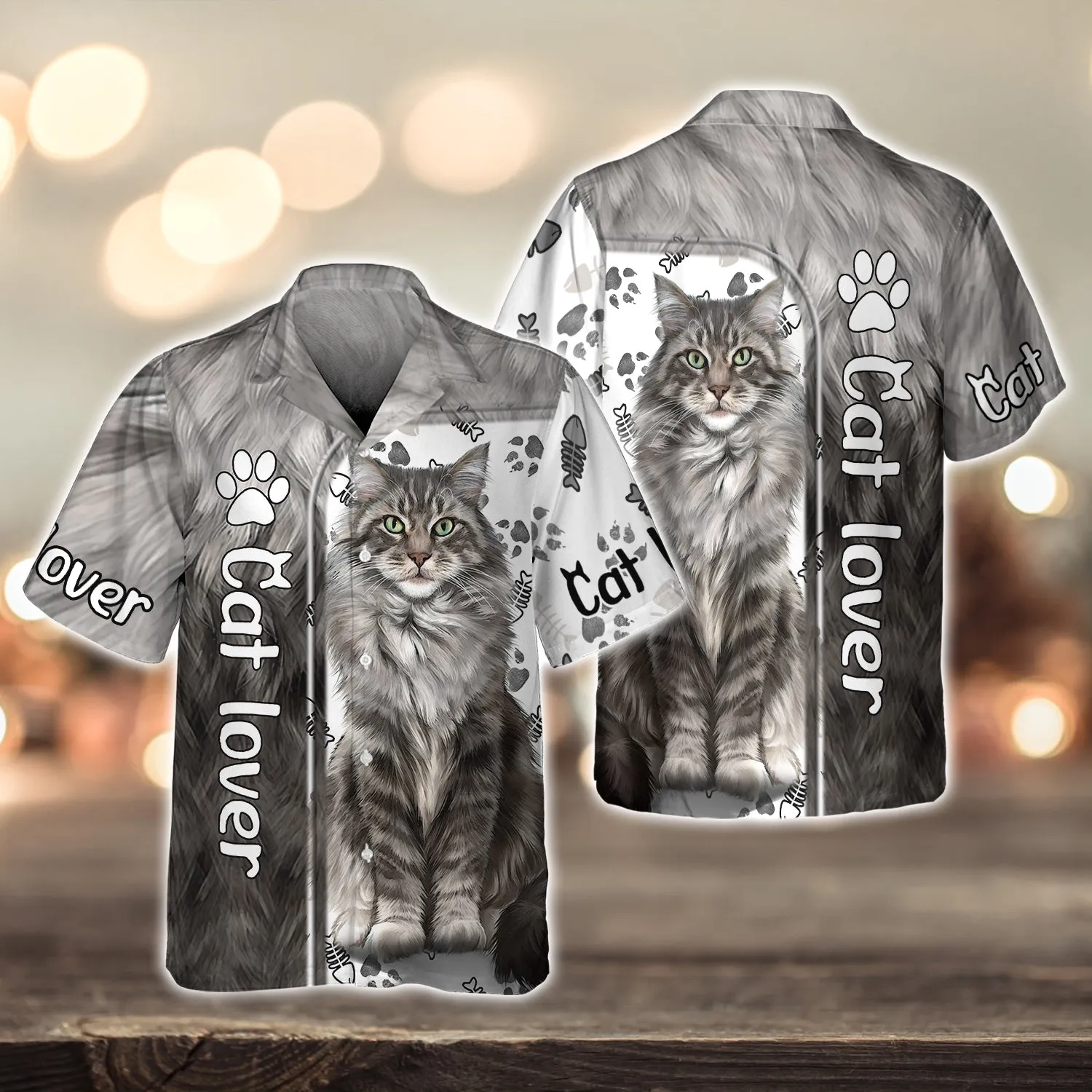 Love Cats Maine Coon 3D Full Print Shirts 1023