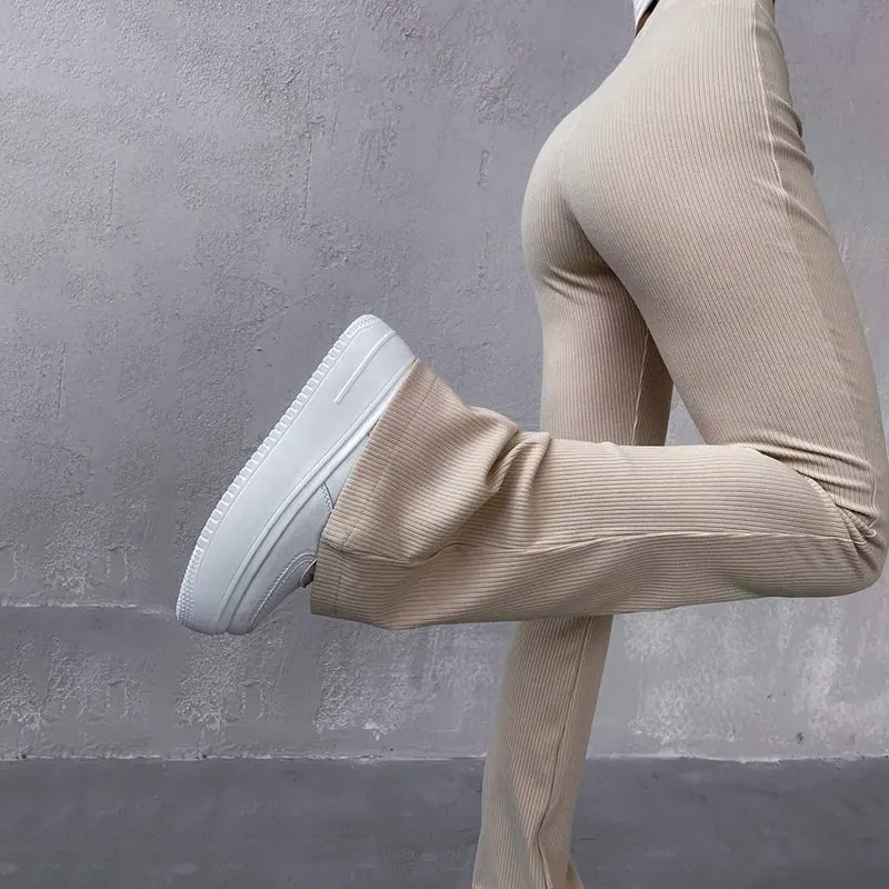 Lucee - Elegant Flannel Pants for Women