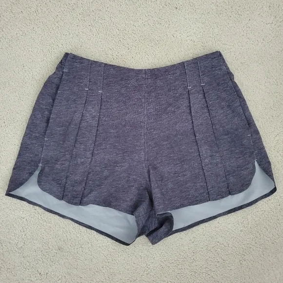 Lululemon &amp;go Endeavor Shorts in Heathered Gray sz4