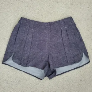 Lululemon &amp;go Endeavor Shorts in Heathered Gray sz4