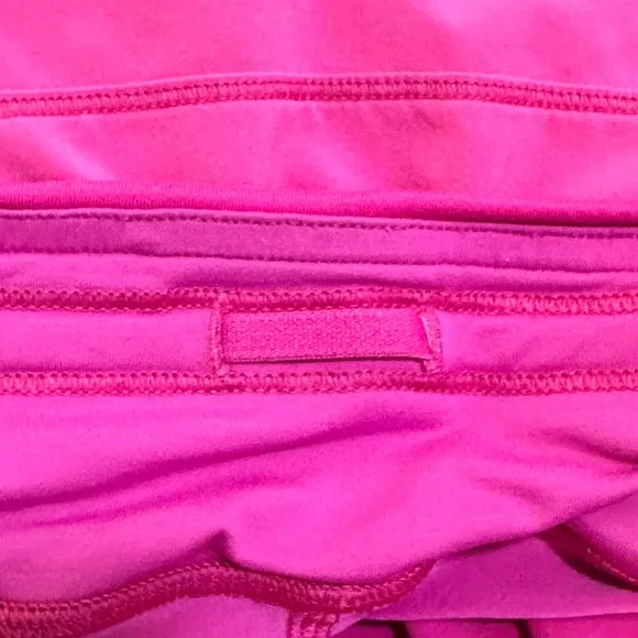 Lululemon Pace Rival pink mid-rise skirt, size 10