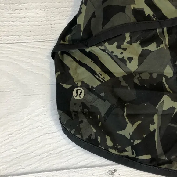 Lululemon‎ Speed Short Sz 10 VEUC Pop Cut Fatigue