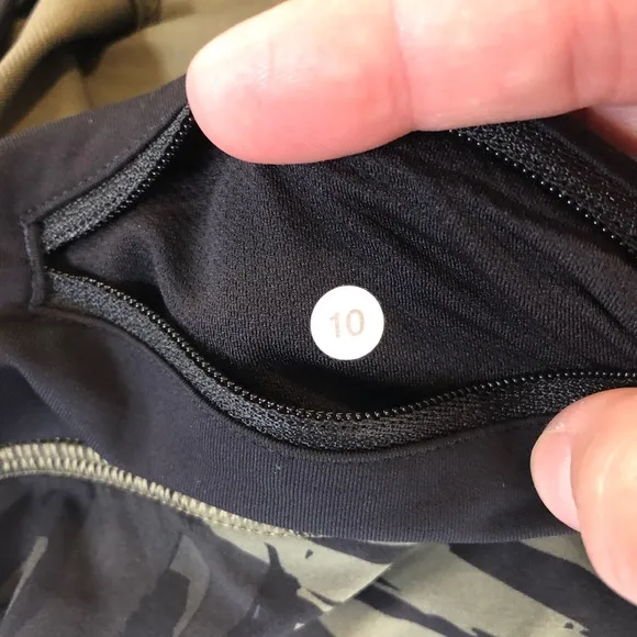 Lululemon‎ Speed Short Sz 10 VEUC Pop Cut Fatigue